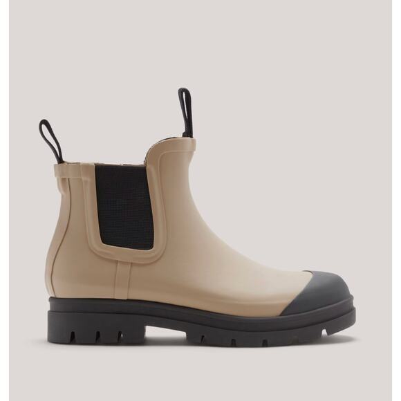 NEW Everlane The Rain Boot In Stone Size 5 - Picture 2 of 11